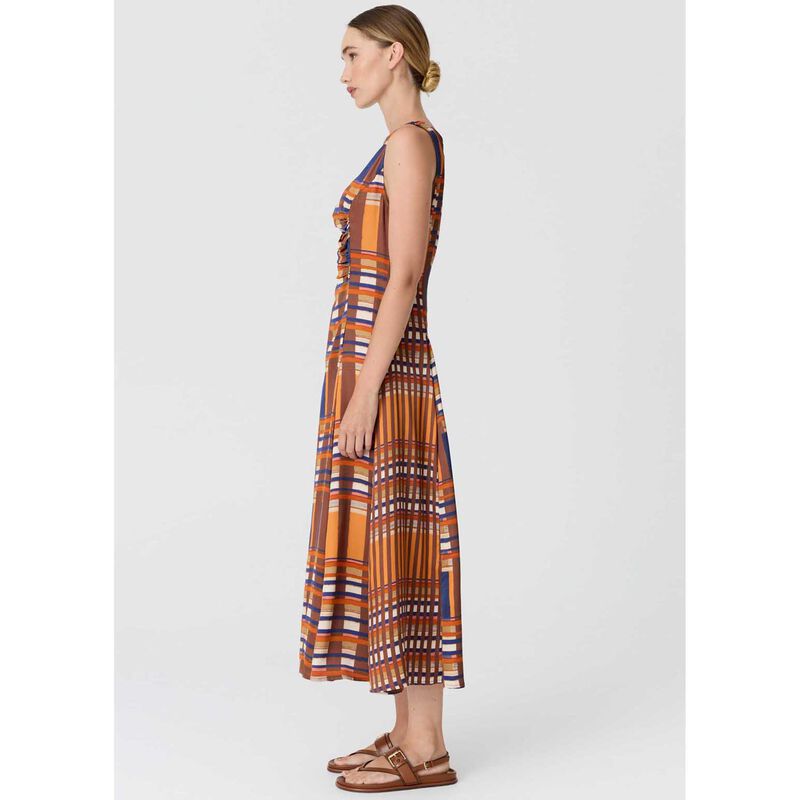 POL Lattice Gathered Dress image number 3